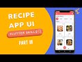 Flutter UI - Recipe App - Build a Recipe App with flutter