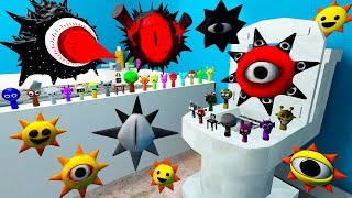 🚽 TOILET NEW EVOLUTION OF MR SUN INCREDIBOX SPRUNKI SONG FAMILY SPARTAN KICKINGin Garry's Mod !