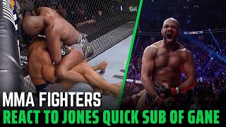 UFC 285: Fighters react to Jon Jones’ quick submission of Ciryl Gane