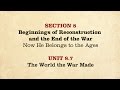 MOOC | The World the War Made | The Civil War and Reconstruction, 1861-1865 | 2.8.7