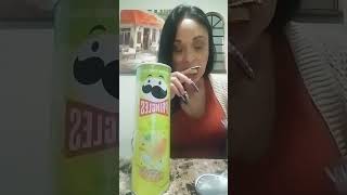 Pringles Corn Elote Chips Mexican Street Corn 10 thumbs up!!!#shorts #food