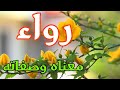 معنى اسم رواء وصفات حاملة هذا الإسم !!