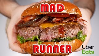 Uber Eats a NESKUTEČNÉ BURGERY od Mad Runner!