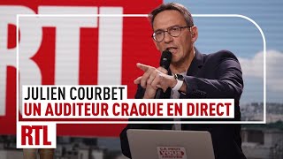 Julien Courbet : un auditeur craque en direct