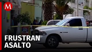 Policías frustran en intento de asalto cerca de una secundaria en Jerez, Zacatecas