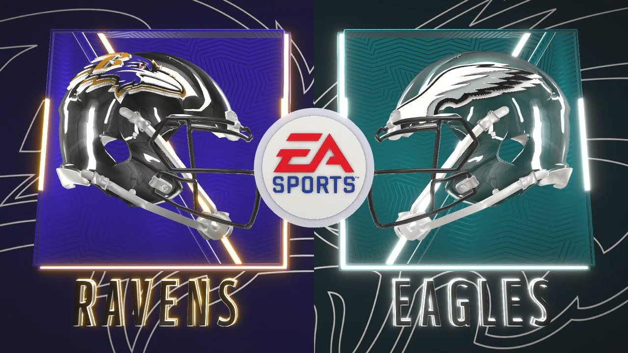 Madden NFL 20 - Baltimore Ravens Vs Philadelphia Eagles Simulation ...