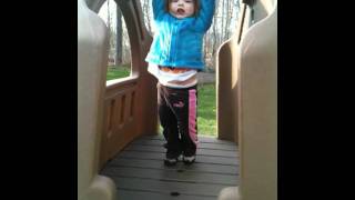 Playtime on the Step2 Playhouse Climber \u0026 Swing Extension