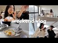 march vlog 墨爾本週末都在幹什麼☁️ 又在吃可頌☕️ 衣櫃整理🧺 超市採購🛒