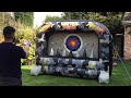 inflatable nerf wall