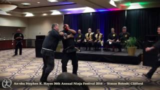 An-shu Stephen K. Hayes 36th Annual Ninja Festival 2016 - Simon Botoshi Clifford