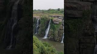 The waterfall is a amalgam of three streams namely Chandravanka Vagu, Nakkala Vagu and Tummala Vagu.