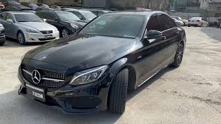 16/17 Benz C43 AMG 4Matic 3.0 黑 實車實價 保證全台最便宜只售165.8萬 ( 17 )