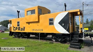 Loose Caboose Ex CP Van at Fredericton Jct NBSR