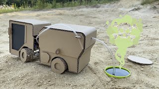 DIY Communal Car (septic tank) from a cardboard