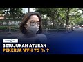 Suara Publik: Setujukah Pekerja dengan Aturan WFH 75 Persen?