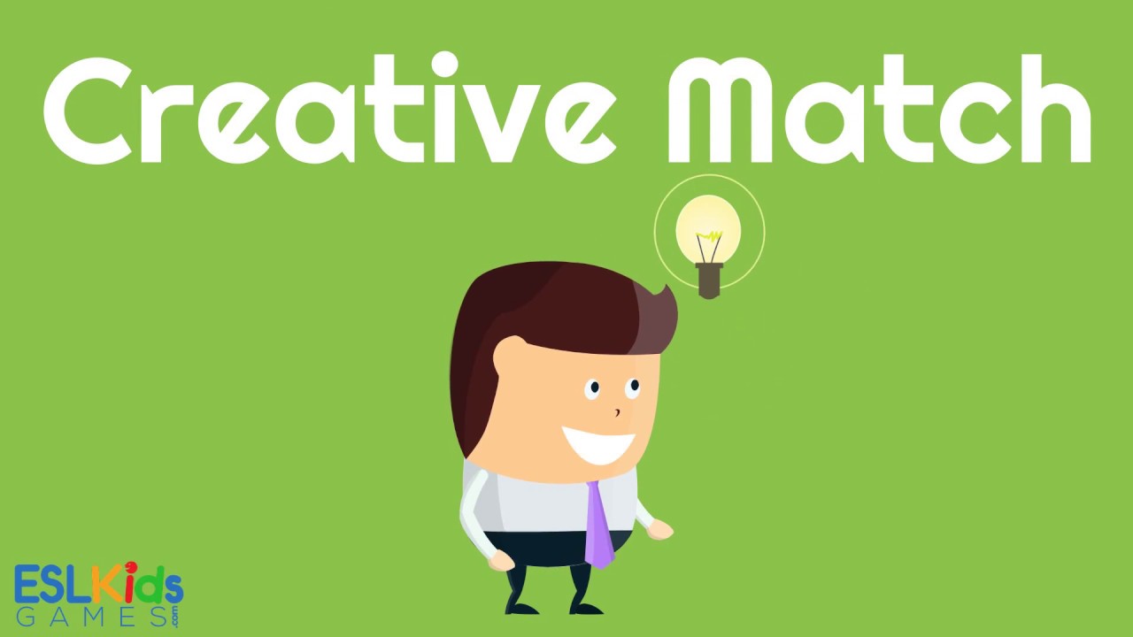Esl Game Creative Match Youtube