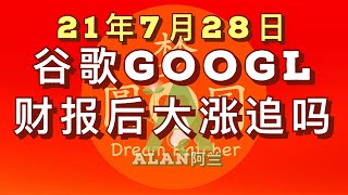 谷歌googl财报后大涨还能追吗？