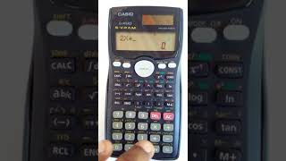 කැල් එකෙන් සමීකරණ විසඳන්න දන්නවද?|| How To Solve Simple Equation Using Scientific Calculater#shorts