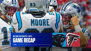 Bryce Young, Panthers PREVAIL, as Falcons are eliminated from playoff contention | Game Recap