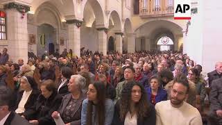 Latin Patriarch of Jerusalem celebrates Mass in Bethlehem