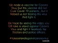 Fight against Corona virus| Tribute to all the doctors and police officers| Vaccine for Covid 19