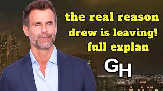 Finally General Hospital Actor Drew Exit Next Month Full Explain