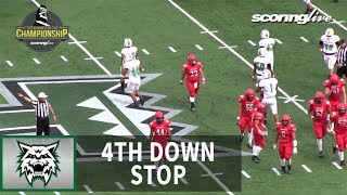 Konawaena vs. Lahaninalua: Wildcats defense, fourth down stop - HHSAA D2 Championship (2017)