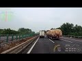 rainy road trip chengdu to ya an scenic drive on sichuan expressway in 4k hdr