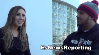 bon bon meets crystina poncher asks her out - EsNews Boxing