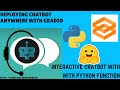 Deploying Chatbot Anywhere With Gradio: Interactive Chatbot With Python Functions & Transformers