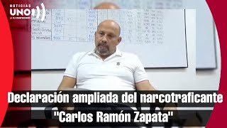 Declaración ampliada del NARC0TRAFICANTE \