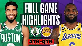 Los Angeles Lakers vs. Boston Celtics HIGHLIGHTS 4th-QTR HD | 2024 NBA season | 2/01/2024