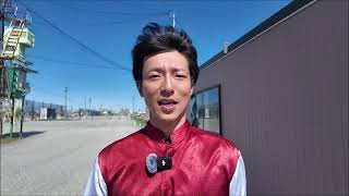 島津新騎手2024年7月1日(月)～ばんえい競馬１Rインタビュー～