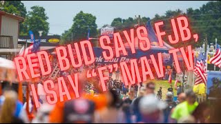 Red Bud Fans Chant FJB, I Say F Mav TV