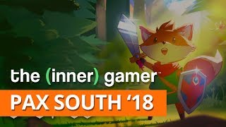 TUNIC a charming Zelda like game // PAX SOUTH 2018