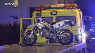 04.01.2019 - VN24 - 18 year old motorcyclist in Hamm has an accident and is seriously injured