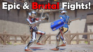 EPIC FIGHTS! Brutal Fights in Physics Based Medieval Fencing Game! - Half Sword Playtest