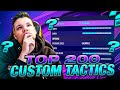 *NEW PATCH* TOP 200 CUSTOM TACTICS AND PLAYER INSTRUCTIONS! FIFA 21 ULTIMATE TEAM