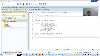 41 - Module Pool Programming - Table Control With Wizard - Line Selectability Part1