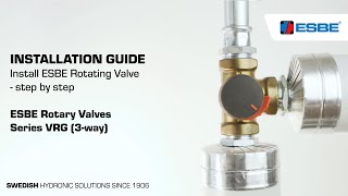 Install ESBE 3-way valve - VRG