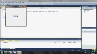 How to create a message box - Microsoft Visual 2010