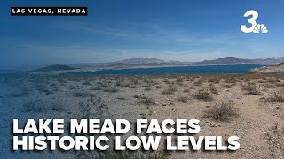 Lake Mead faces historic low water levels amid ongoing drought