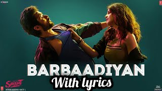 Barbaadiyan Full song Lyrics