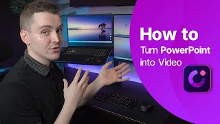 How to Turn PowerPoint into a Video with Webcam | 2 Easy Tips