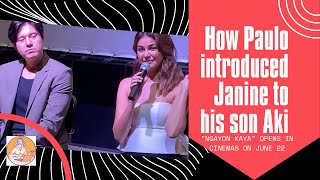 How PAULO introduced JANINE to his son Aki | TINSELTOWN GIRL PH