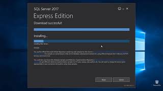 Install SQL Server 2017 Express Core Basic