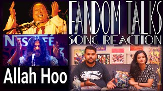 Fandom Talks | Allah Hoo | Indian Reaction | Nescafe Basement | Aanchal Ruchira | Sushant Saxena