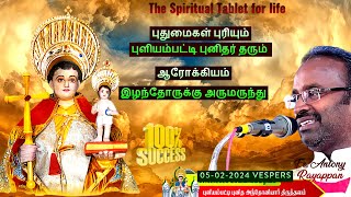 Puliyampatti Feast2024 அருமருந்தான கோடி அற்புதர் புனித அந்தோனியார் †  Vespers