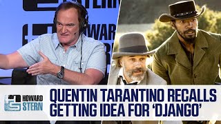 Quentin Tarantino Wrote “Django Unchained” on Hotel Stationary