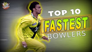 Fastest Bowlers | Top 10 Fastest Bowlers in Cricket History | #pstv